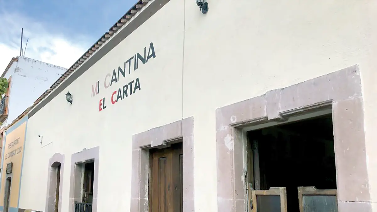 Fachada de mi cantina El Carta